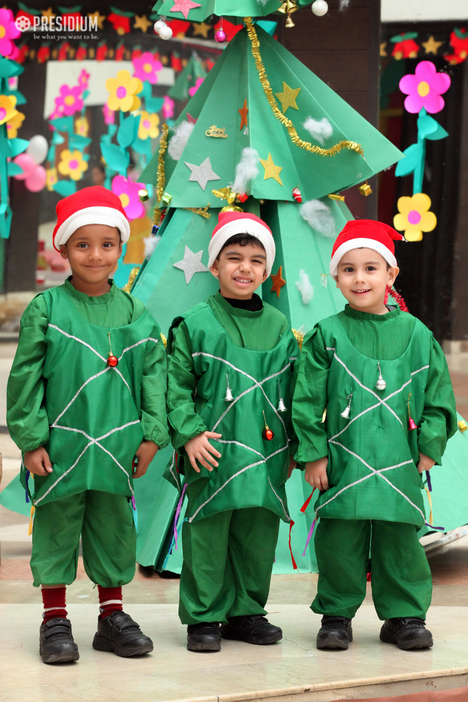 Presidium Indirapuram, YOUNG PRESIDIANS RING IN THE FESTIVITIES OF CHRISTMAS